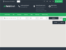 Tablet Screenshot of hartatanah.com